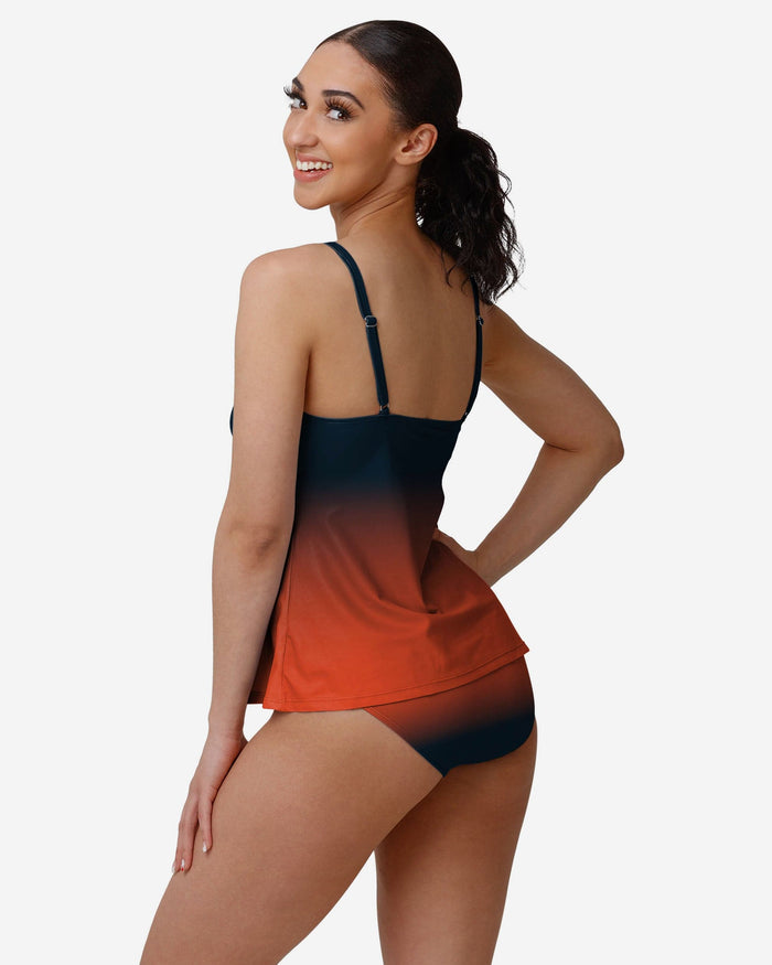 Chicago Bears Womens Gametime Gradient Tankini FOCO - FOCO.com