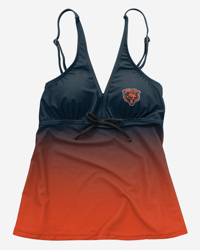 Chicago Bears Womens Gametime Gradient Tankini FOCO - FOCO.com