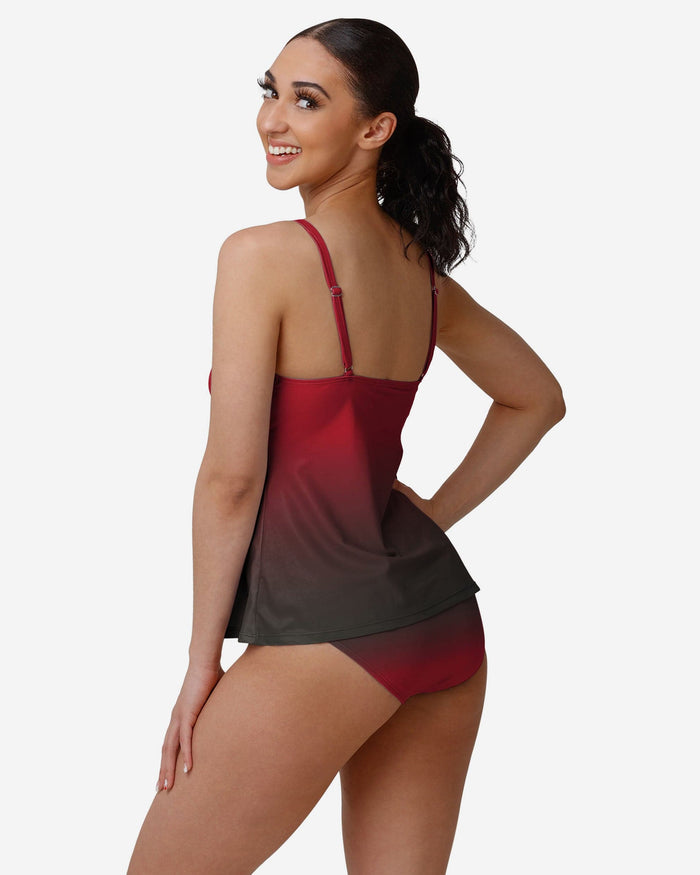 Tampa Bay Buccaneers Womens Gametime Gradient Tankini FOCO - FOCO.com