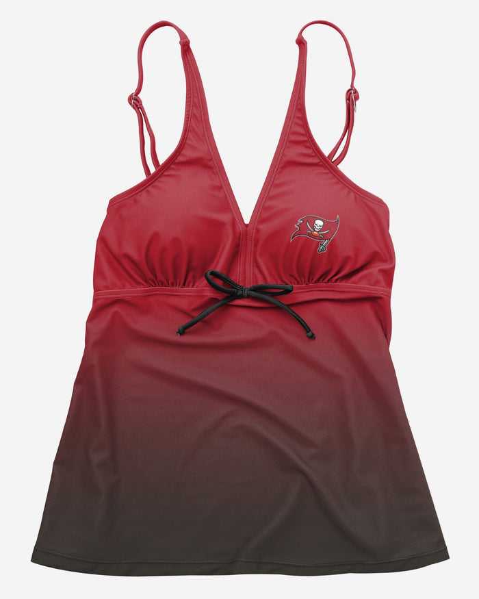 Tampa Bay Buccaneers Womens Gametime Gradient Tankini FOCO - FOCO.com