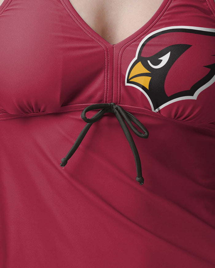 Arizona Cardinals Womens Summertime Solid Tankini FOCO - FOCO.com