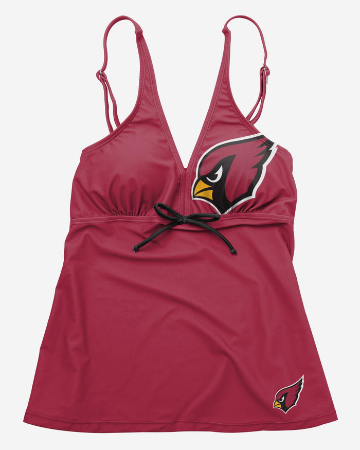 Arizona Cardinals Womens Summertime Solid Tankini FOCO - FOCO.com