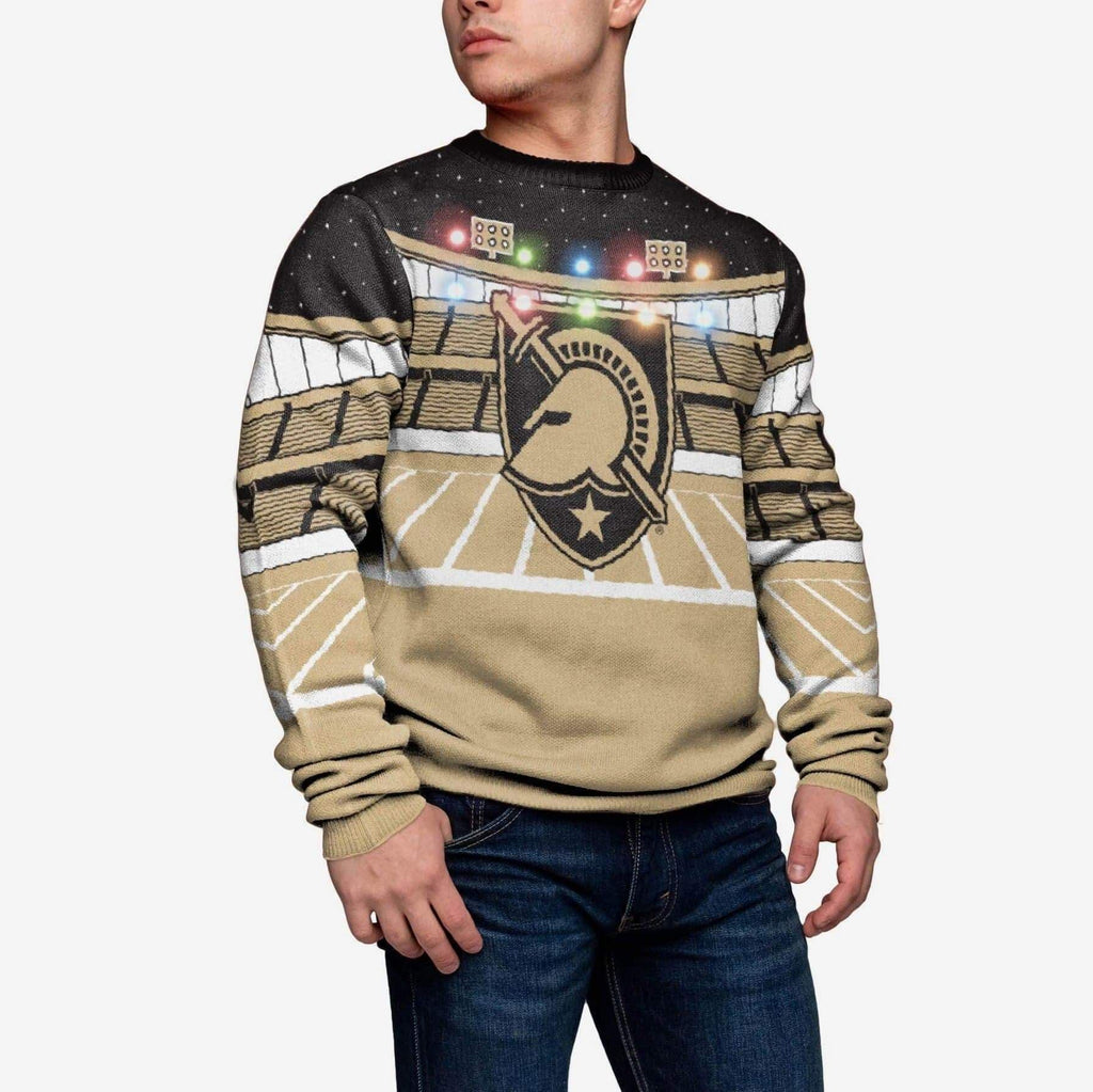 Army Black Knights Light Up Bluetooth Sweater FOCO S - FOCO.com