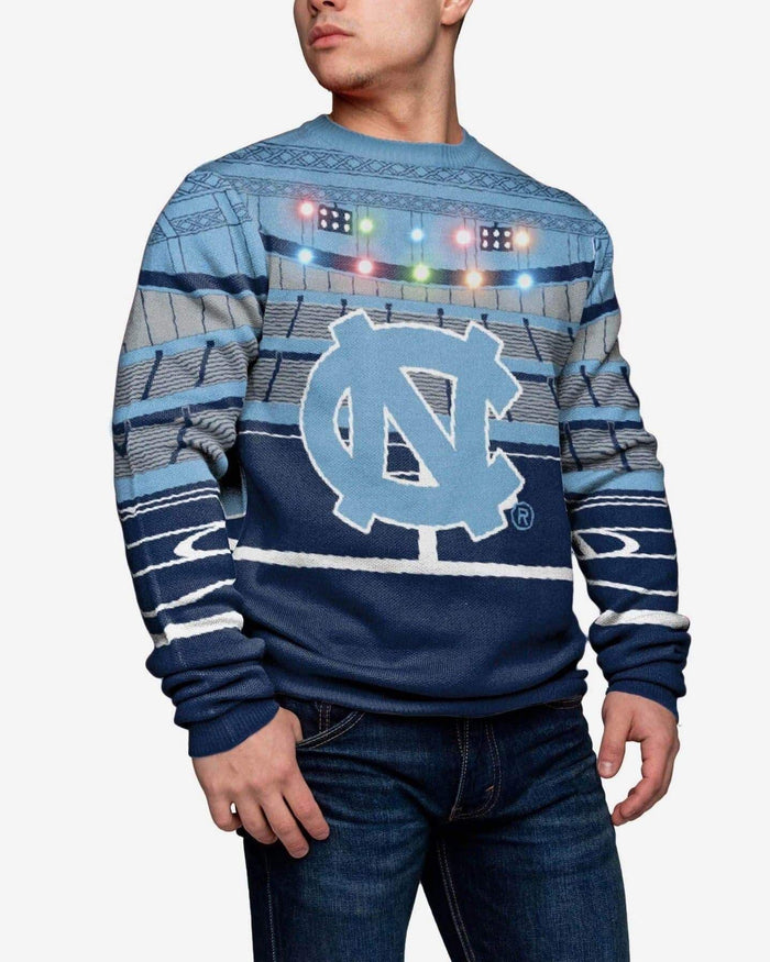 North Carolina Tar Heels Stadium Bluetooth Sweater FOCO S - FOCO.com