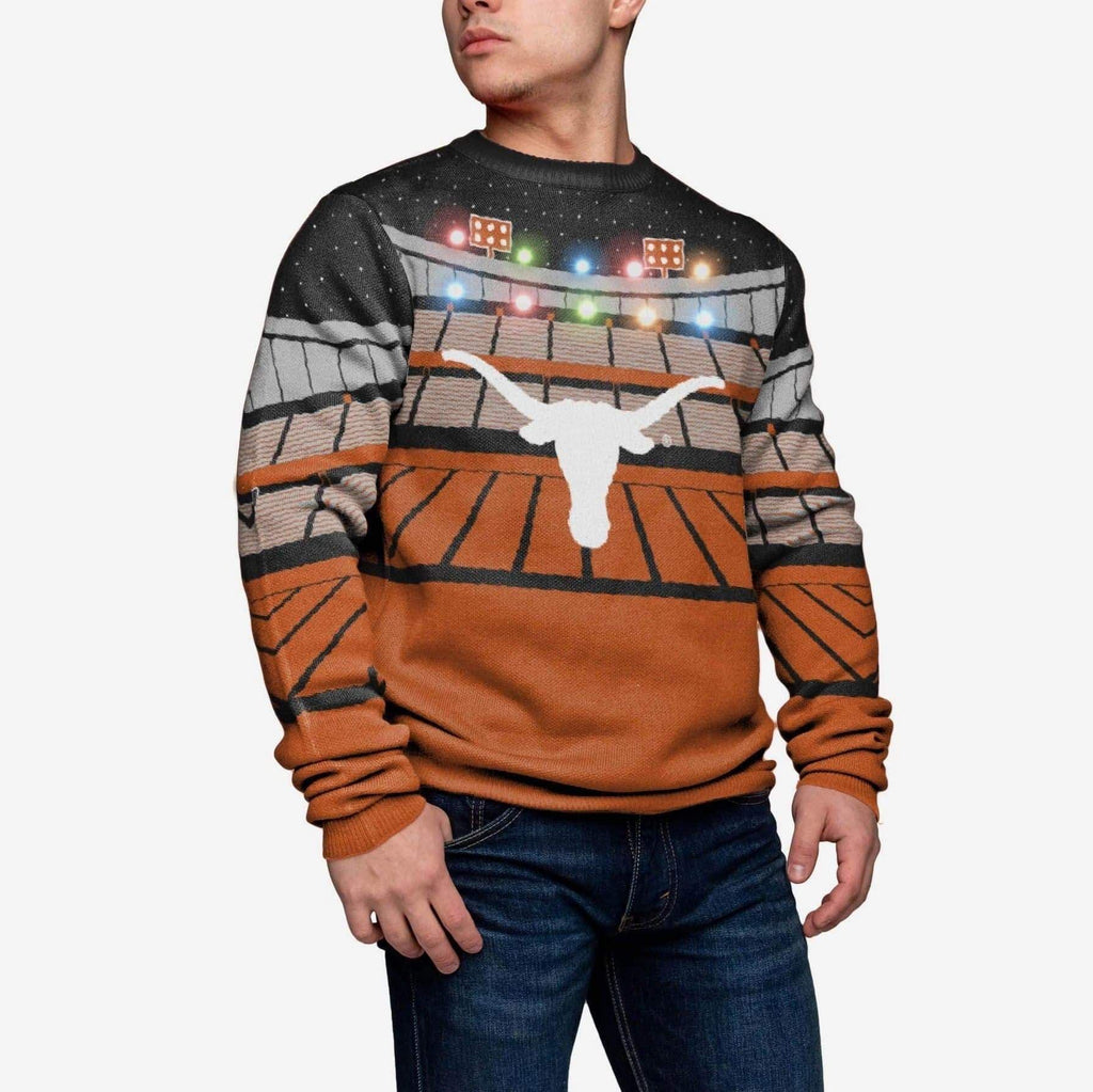 Texas Longhorns Stadium Bluetooth Sweater FOCO S - FOCO.com