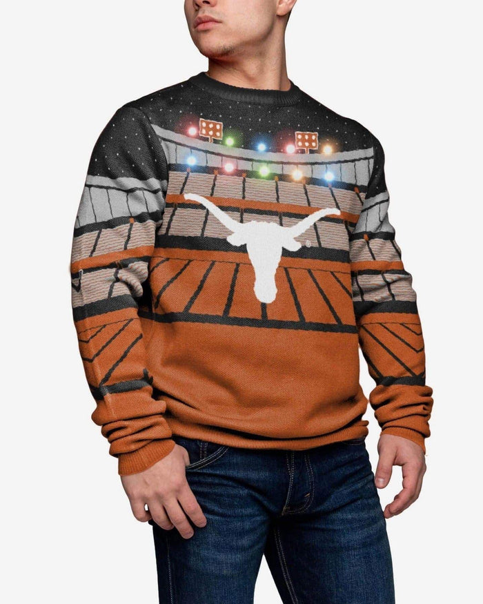 Texas Longhorns Stadium Bluetooth Sweater FOCO S - FOCO.com