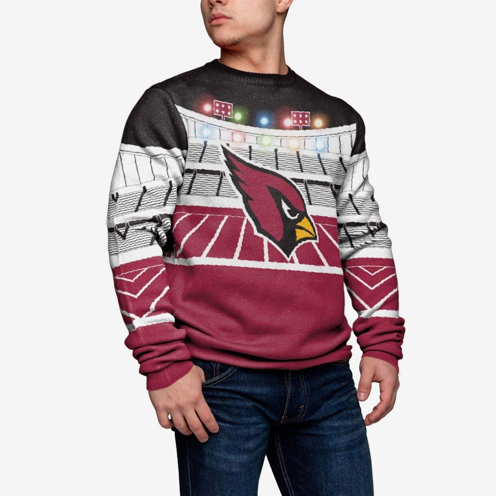 Arizona Cardinals Light Up Bluetooth Sweater FOCO S - FOCO.com