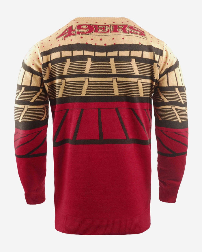 San Francisco 49ers Light Up Bluetooth Sweater FOCO - FOCO.com