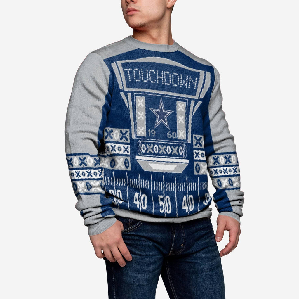 Dallas Cowboys Ugly Light Up Sweater FOCO - FOCO.com