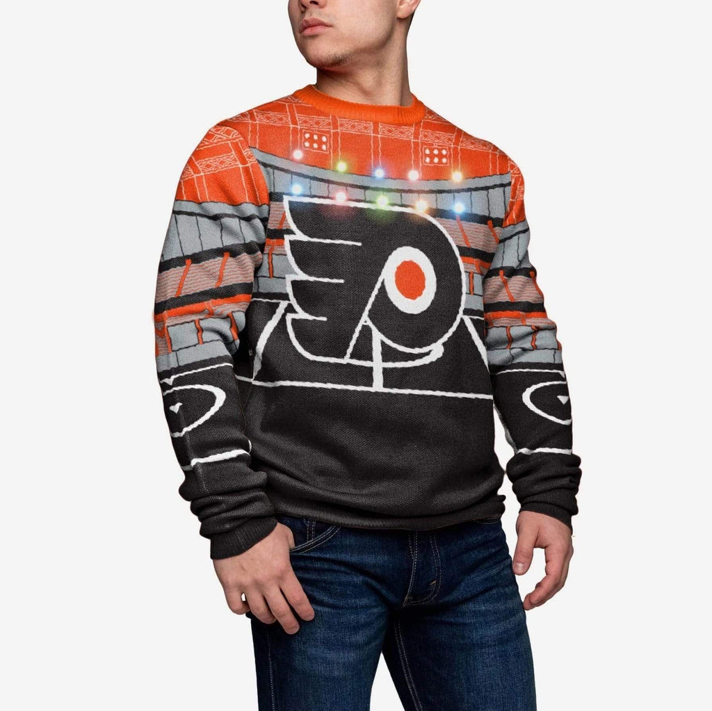 Philadelphia Flyers Light Up Bluetooth Sweater FOCO S - FOCO.com