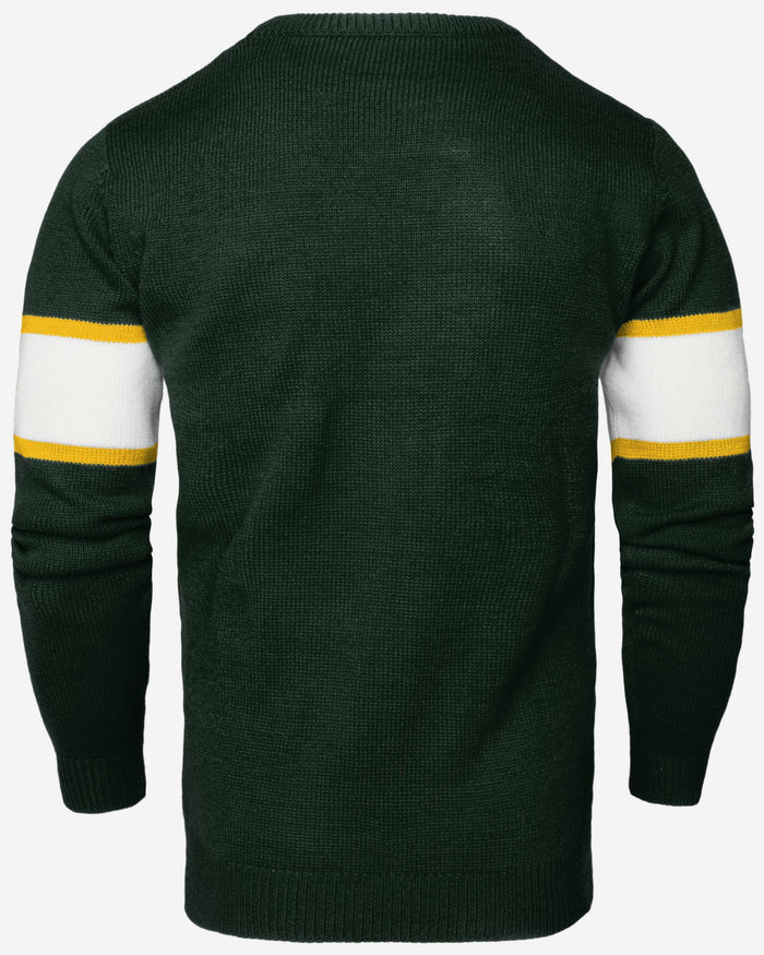 Green Bay Packers Vintage Stripe Sweater FOCO - FOCO.com