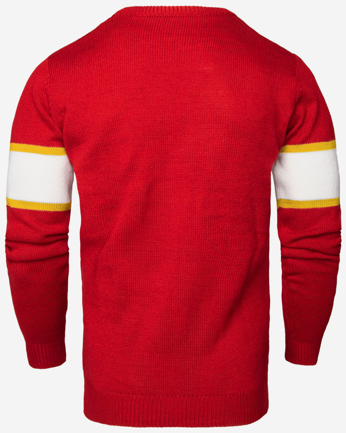 Kansas City Chiefs Vintage Stripe Sweater FOCO - FOCO.com