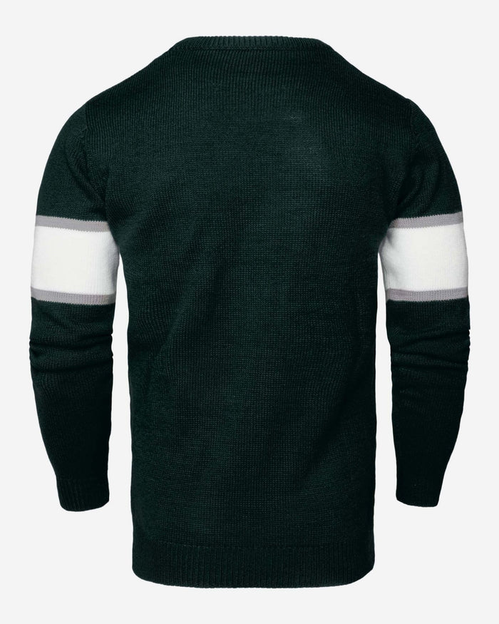 Michigan State Spartans Vintage Stripe Sweater FOCO - FOCO.com