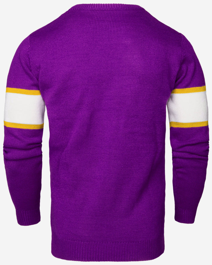 Minnesota Vikings Vintage Stripe Sweater FOCO - FOCO.com