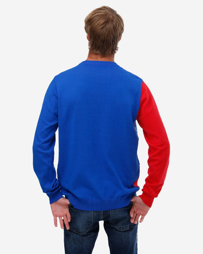 Buffalo Bills Busy Block Snowfall Sweater FOCO - FOCO.com