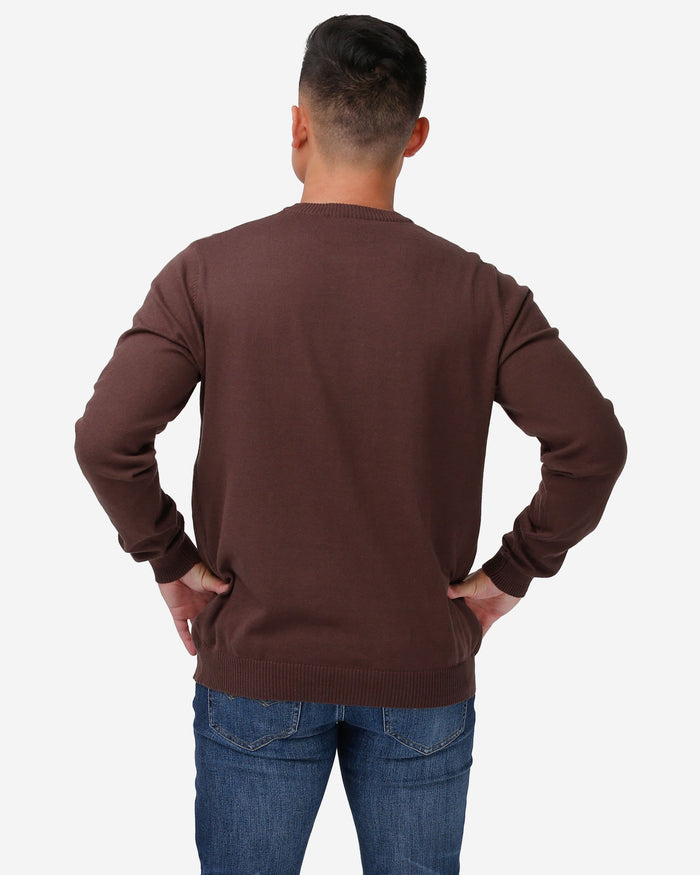 Cleveland Browns Dear Santa Light Up Sweater FOCO - FOCO.com