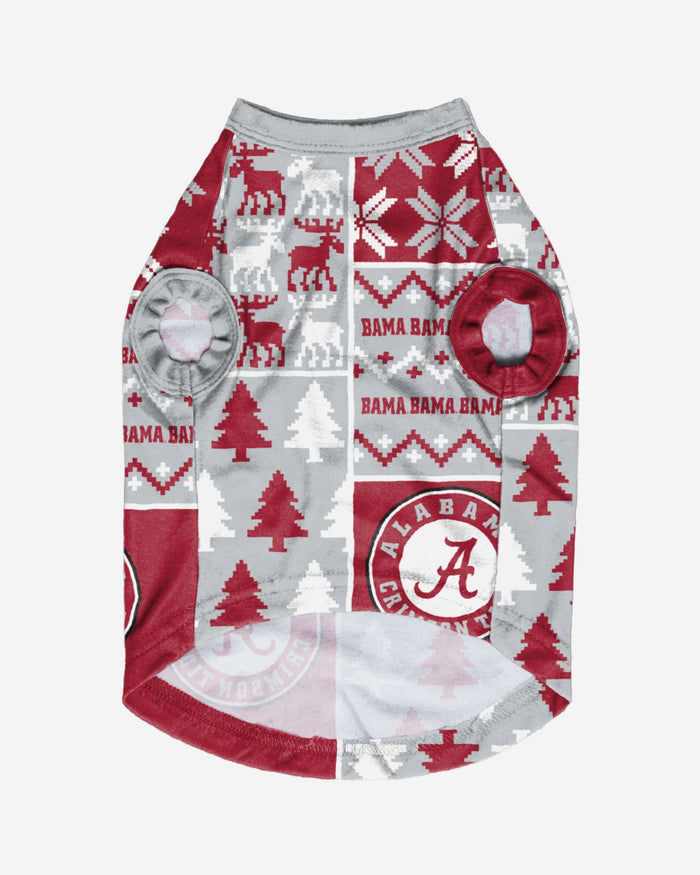 Alabama Crimson Tide Busy Block Dog Sweater FOCO - FOCO.com