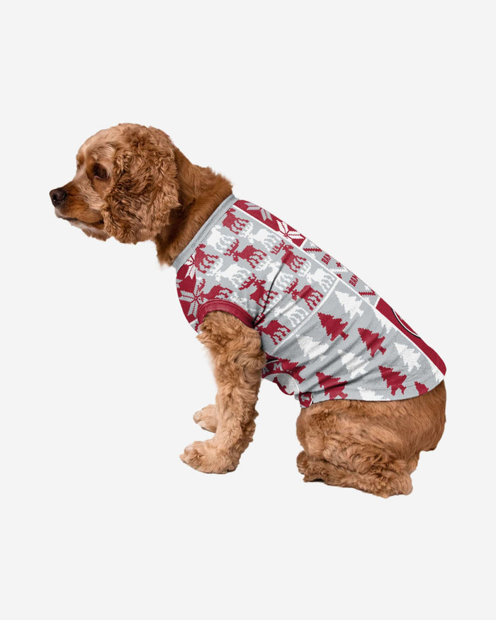 Alabama Crimson Tide Busy Block Dog Sweater FOCO XS - FOCO.com