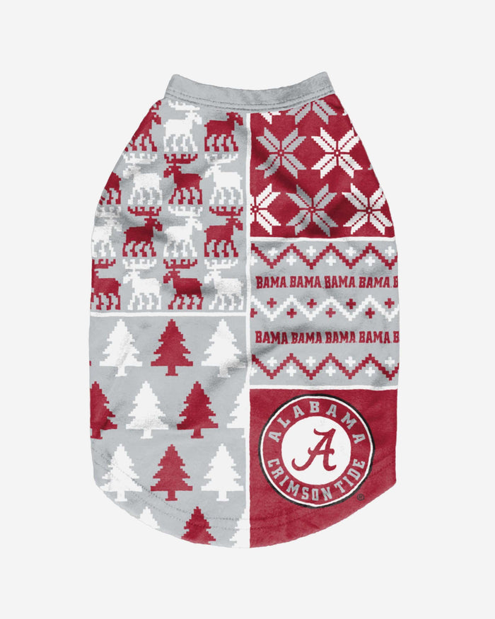 Alabama Crimson Tide Busy Block Dog Sweater FOCO - FOCO.com