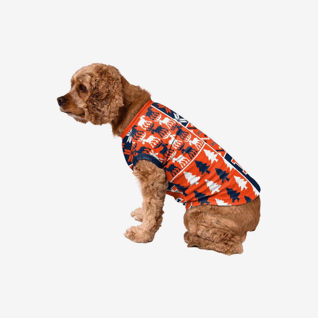 Auburn Tigers Busy Block Dog Sweater FOCO XS - FOCO.com