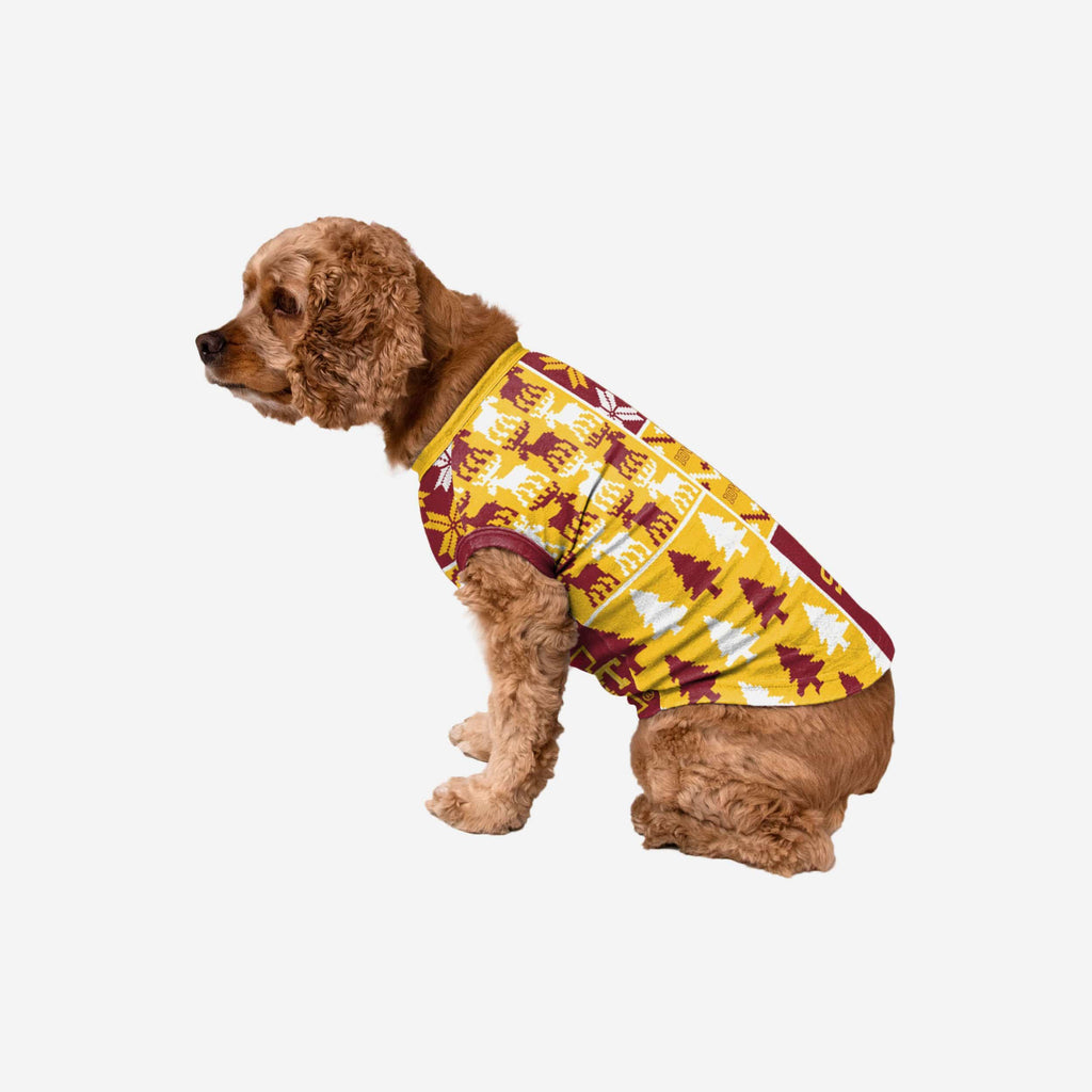 Iowa State Cyclones Busy Block Dog Sweater FOCO XS - FOCO.com