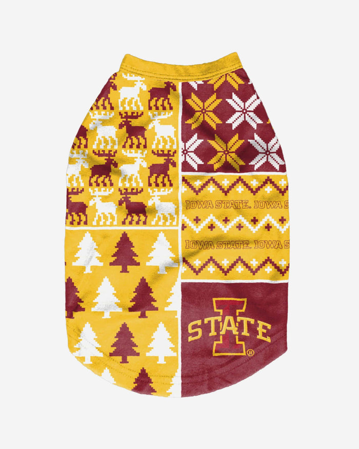 Iowa State Cyclones Busy Block Dog Sweater FOCO - FOCO.com