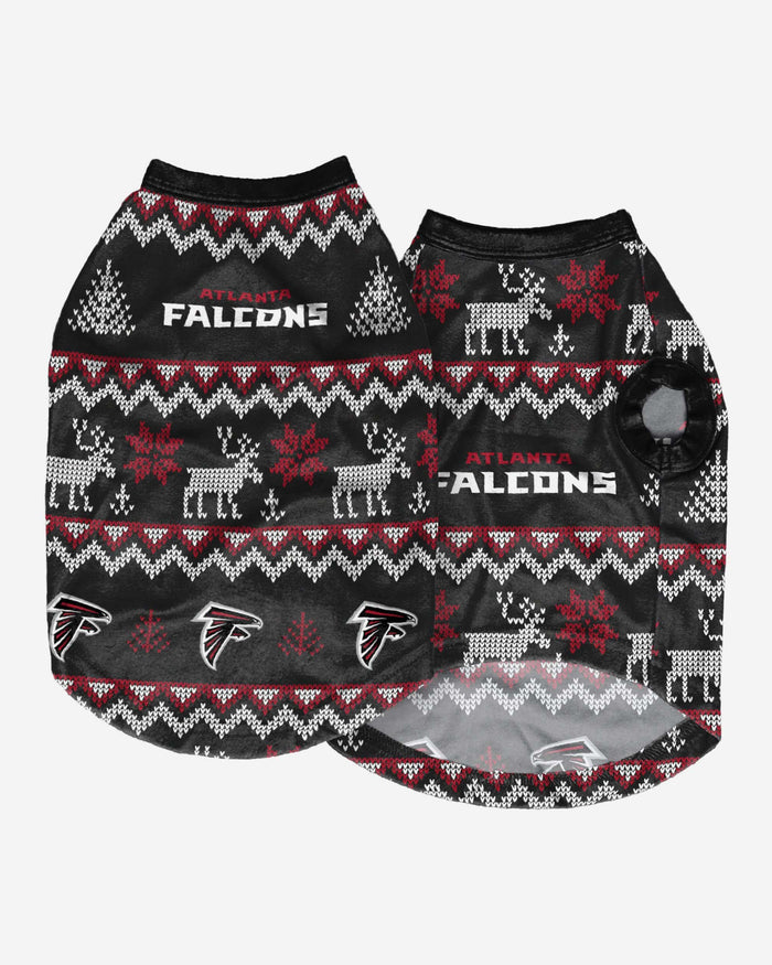 Atlanta Falcons Dog Family Holiday Ugly Sweater FOCO - FOCO.com