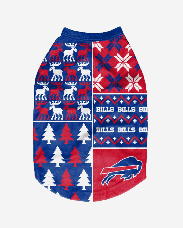 Buffalo Bills Busy Block Dog Sweater FOCO - FOCO.com