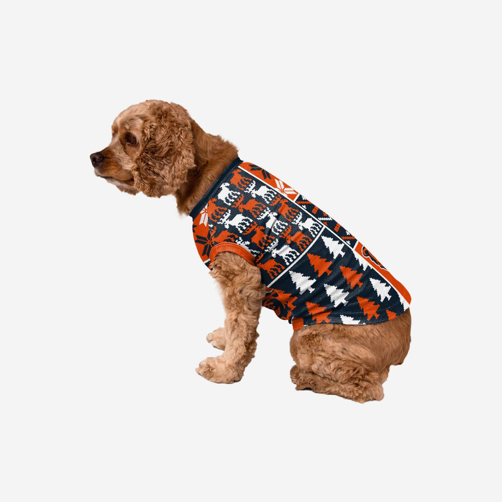 Chicago Bears Busy Block Dog Sweater FOCO XS - FOCO.com