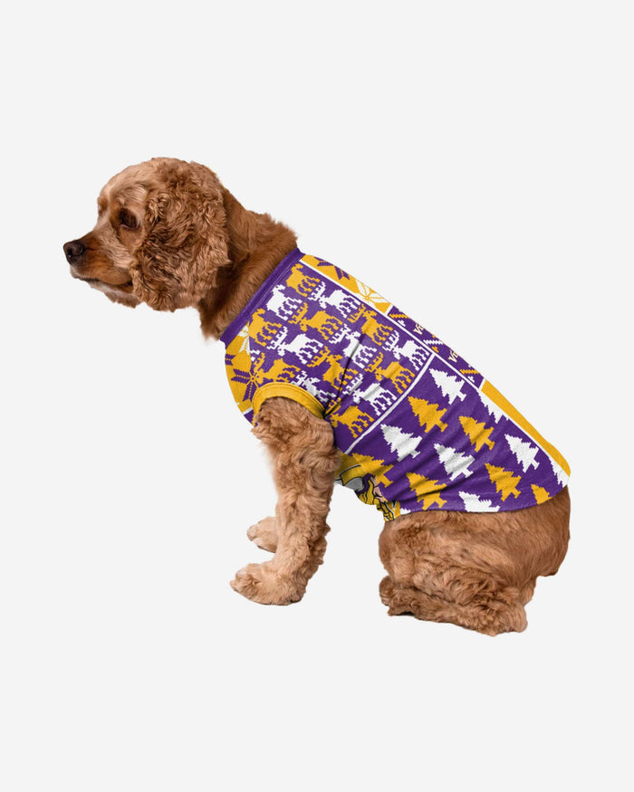 Minnesota Vikings Busy Block Dog Sweater FOCO XS - FOCO.com