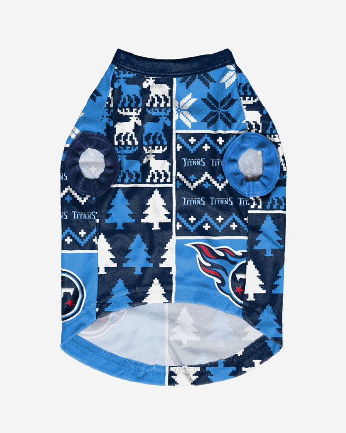 Tennessee Titans Busy Block Dog Sweater FOCO - FOCO.com