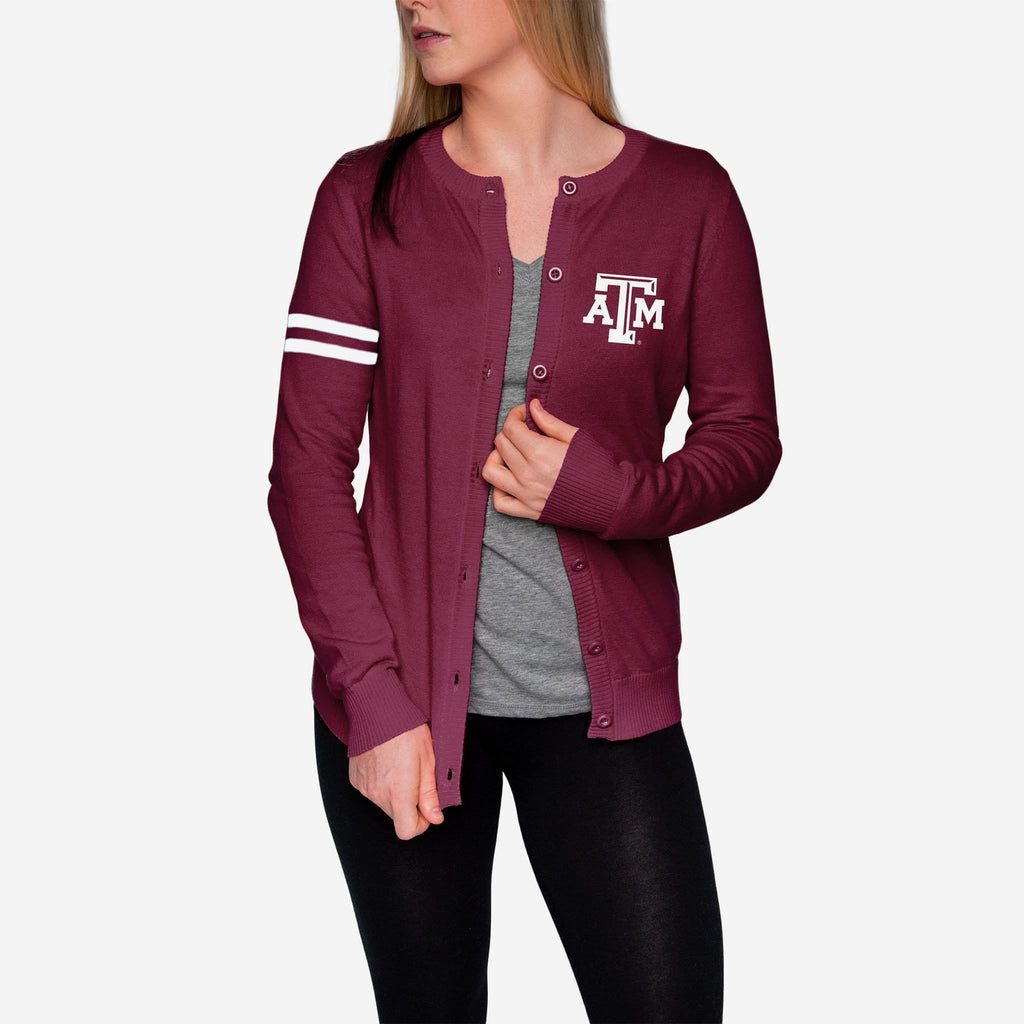 Texas A&M Aggies Womens Varsity Cardigan FOCO - FOCO.com