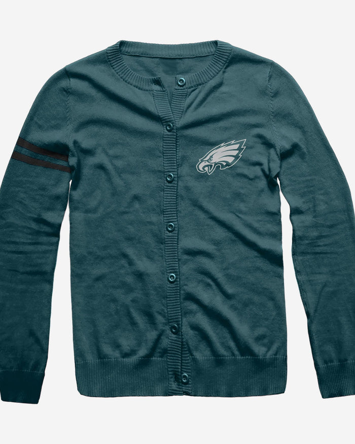 Philadelphia Eagles Womens Varsity Cardigan FOCO - FOCO.com