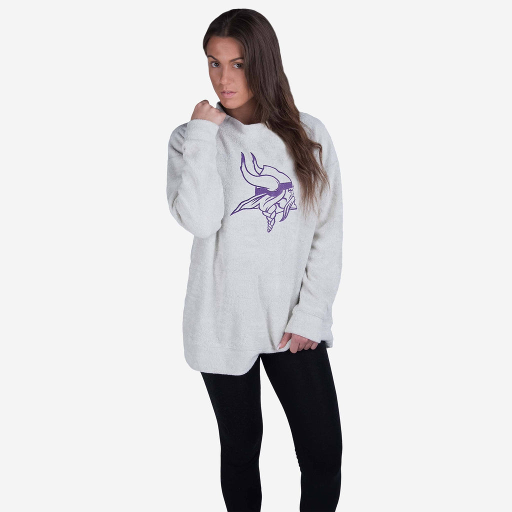 Minnesota Vikings Womens Oversized Comfy Sweater FOCO - FOCO.com