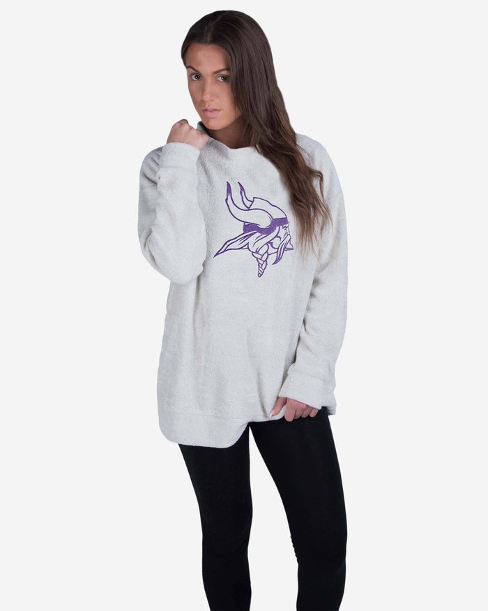 Minnesota Vikings Womens Oversized Comfy Sweater FOCO - FOCO.com