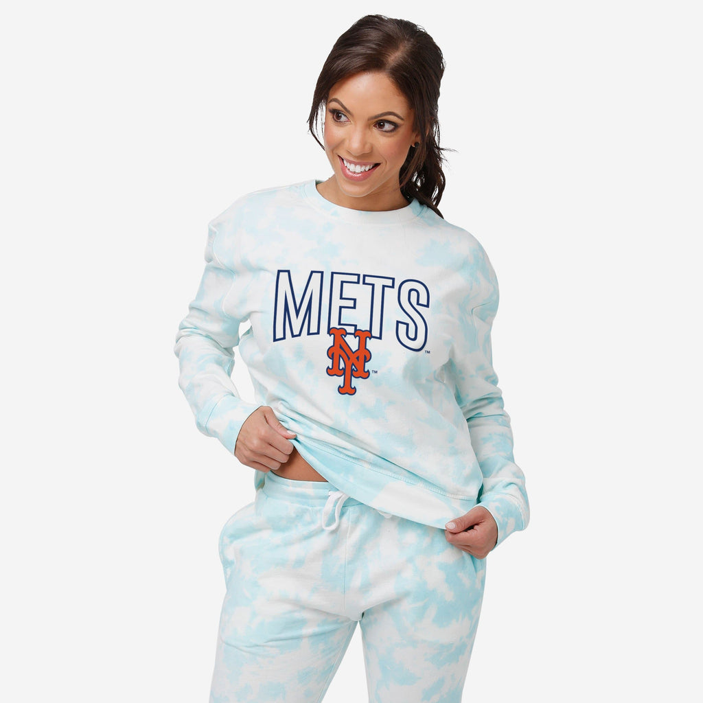 New York Mets Womens Cloud Coverage Sweater FOCO S - FOCO.com