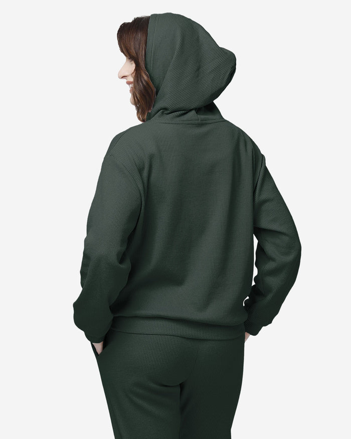 Michigan State Spartans Womens Waffle Lounge Sweater FOCO - FOCO.com