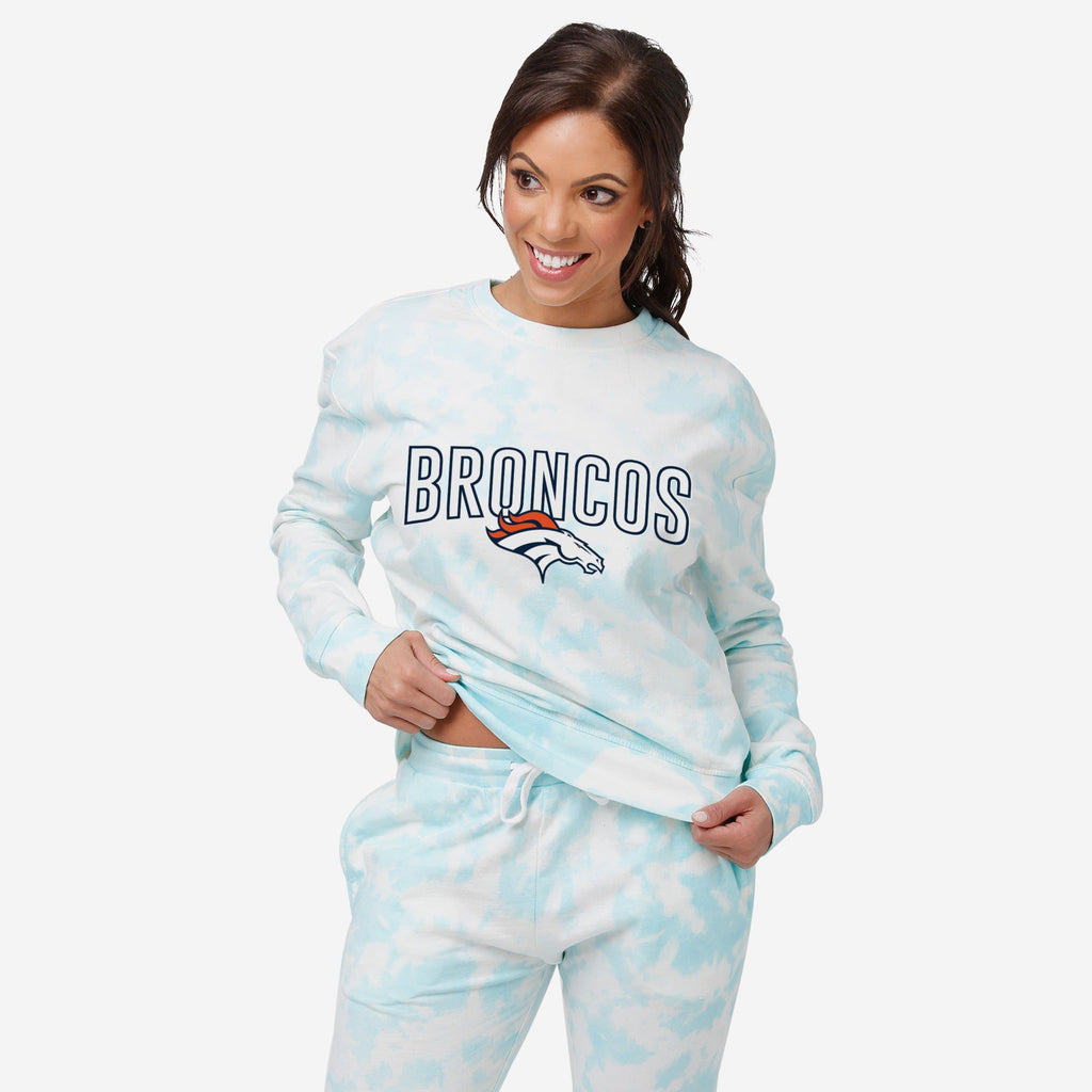 Denver Broncos Womens Cloud Coverage Sweater FOCO S - FOCO.com