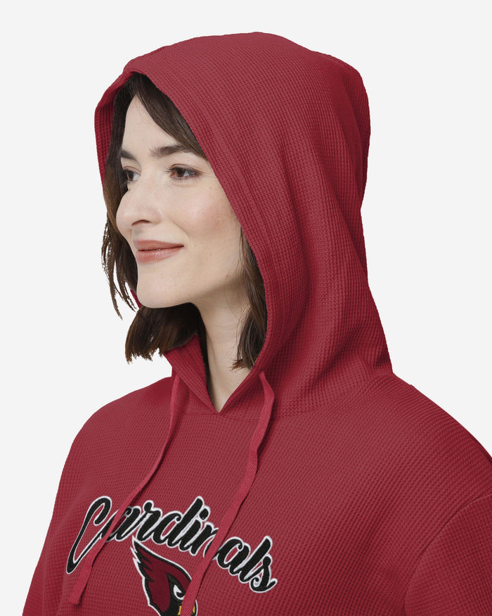 Arizona Cardinals Womens Waffle Lounge Sweater FOCO - FOCO.com