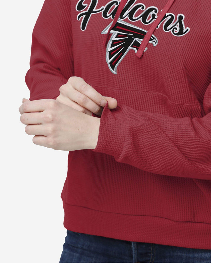 Atlanta Falcons Womens Waffle Lounge Sweater FOCO - FOCO.com