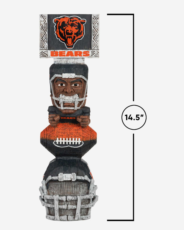 Chicago Bears Tiki Totem Figurine FOCO - FOCO.com