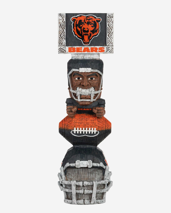 Chicago Bears Tiki Totem Figurine FOCO - FOCO.com