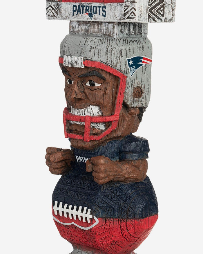 New England Patriots Tiki Totem Figurine FOCO - FOCO.com