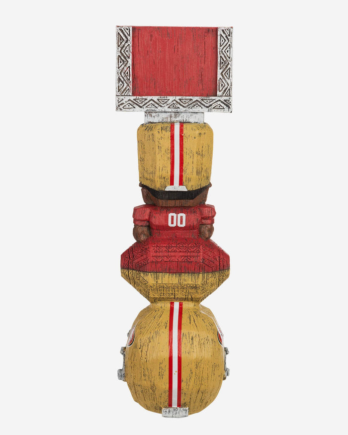 San Francisco 49ers Tiki Totem Figurine FOCO - FOCO.com