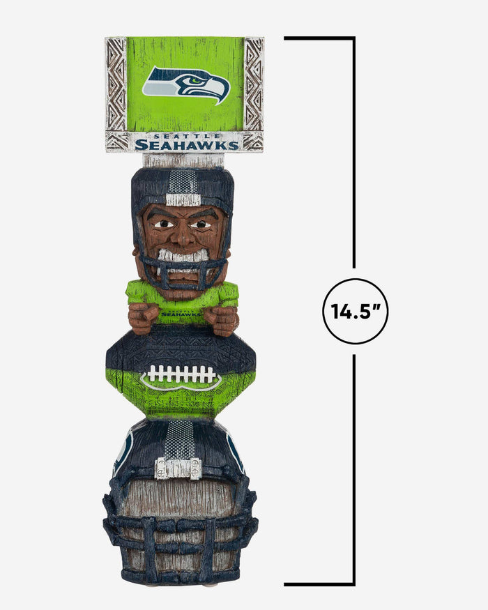 Seattle Seahawks Tiki Totem Figurine FOCO - FOCO.com