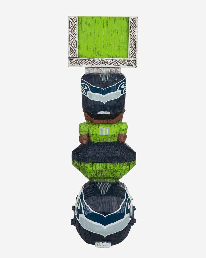 Seattle Seahawks Tiki Totem Figurine FOCO - FOCO.com