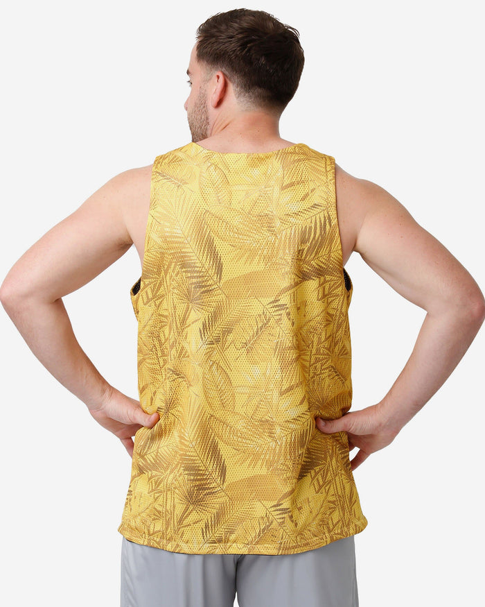 Iowa Hawkeyes Reversible Floral Change-Up Sleeveless Top FOCO - FOCO.com