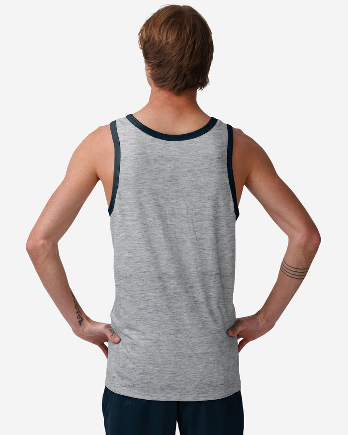 Chicago Bears Gray Wordmark Sleeveless Top FOCO - FOCO.com