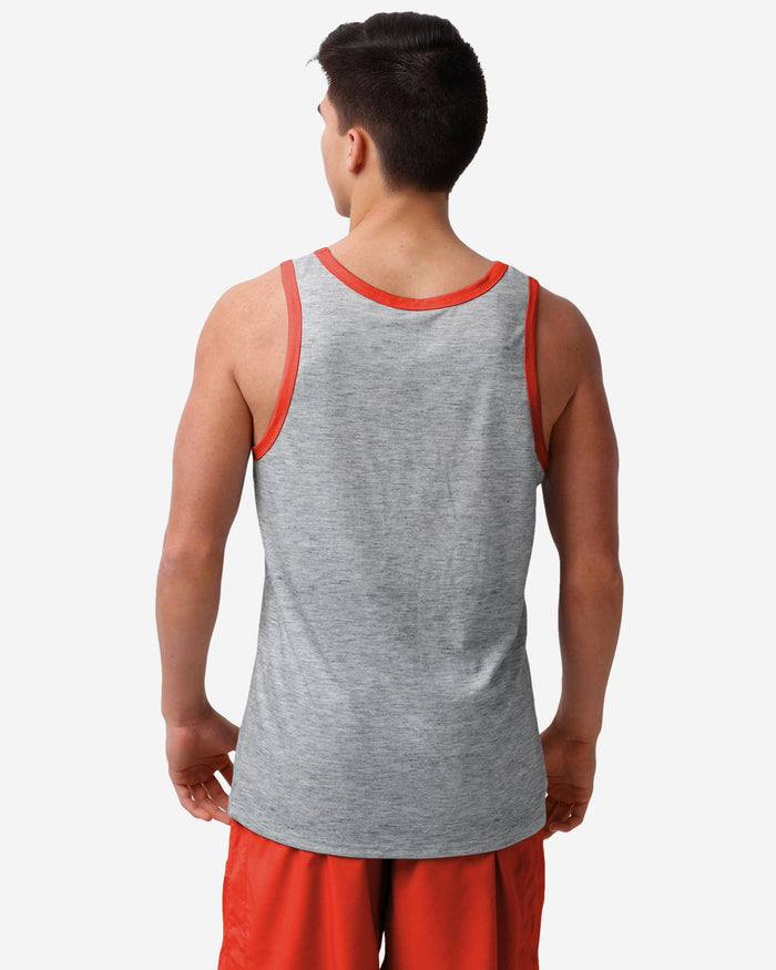 Cleveland Browns Gray Wordmark Sleeveless Top FOCO - FOCO.com