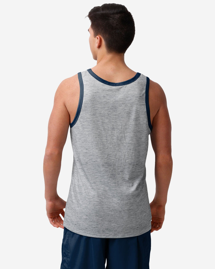 Denver Broncos Gray Wordmark Sleeveless Top FOCO - FOCO.com